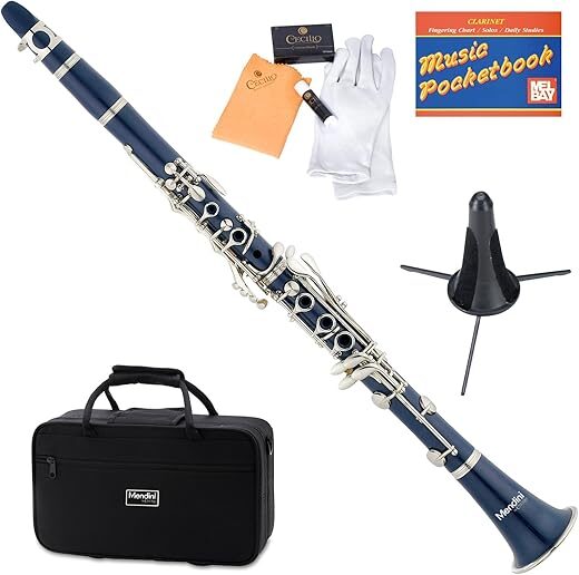 Mendini by Cecilio Bb Clarinet With Case And Accessories