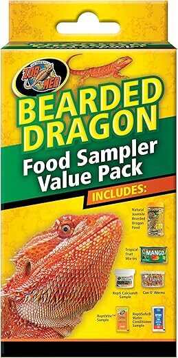Zoo Med Bearded Dragon Food Sampler SZMFSP2