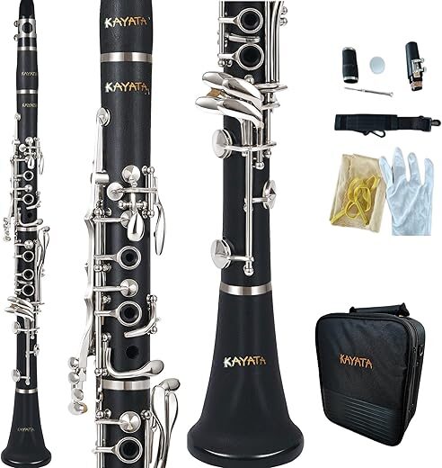 KAYATA Beginner Bb Clarinet With Case & Kit