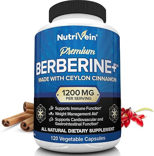 Nutrivein Premium Berberine Capsules