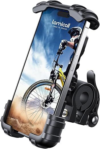 Lamicall Bike Phone Holder, Motorcycle Phone Mount