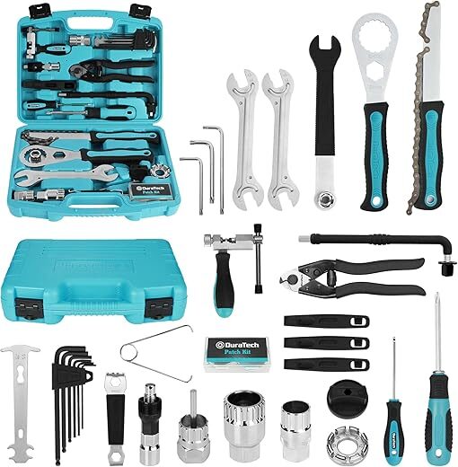 DURATECH Bike Repair Tool Kit with Case