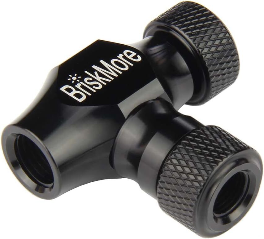 BriskMore Black CO2 Inflator for Bike Tires