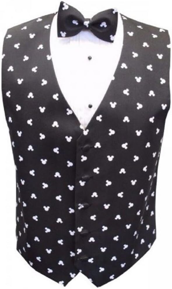 David’s Formal Wear Silhouette Tuxedo Vest And Bow Tie