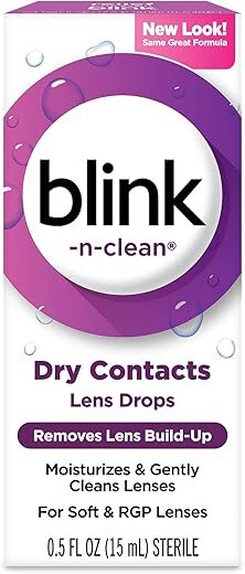 BLINK Blink-N-Clean Lens Drops, 15 ml (Pack of 2)