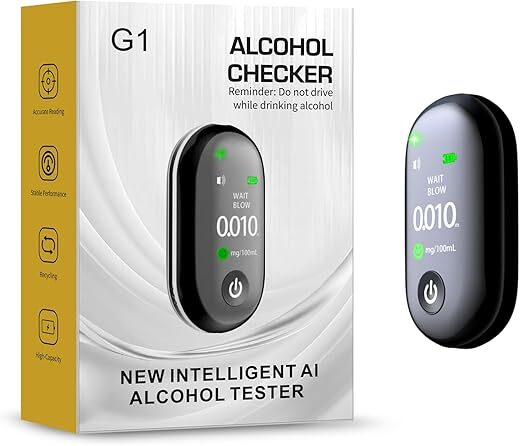 G1 Breath Guard Buddy BAC Keychain Breathalyzer