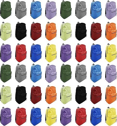 Winterlace Bulk 17 Inch Outdoor Travel Backpacks