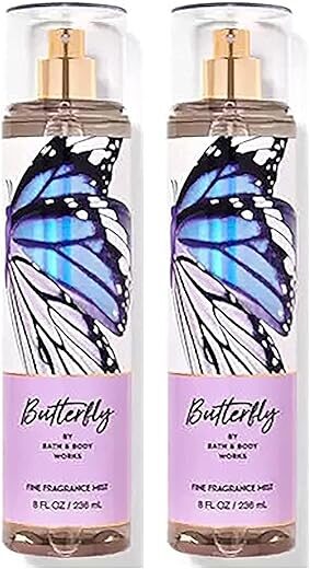 Bath & Body Works Butterfly Fine Fragrance Body Spray Set