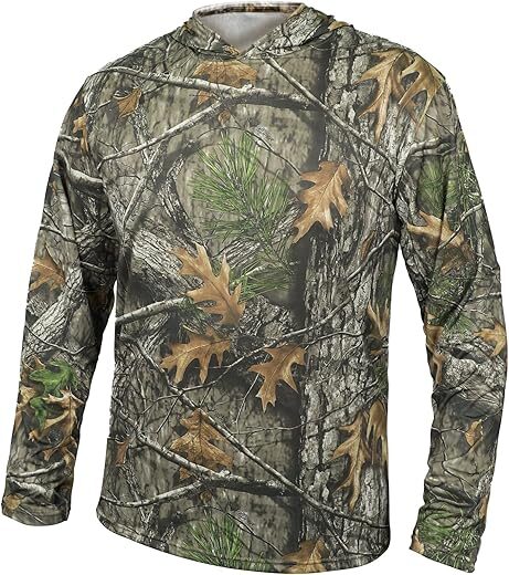 Tongcamo Camo Hoodie Long Sleeves Quick Dry