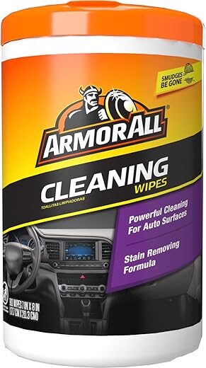 Armor All Car Cleaning Wipes for Interior & Exterior