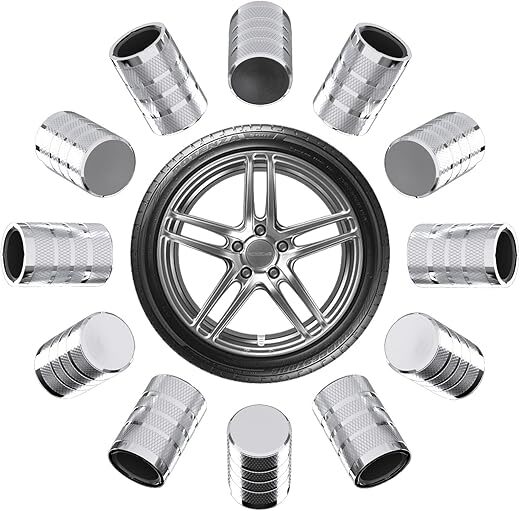 BFXM Car Tire Valve Stem Caps, Universal