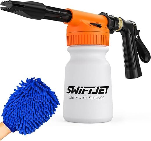 SwiftJet Car Wash Foam Gun Kit – Orange