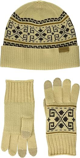 Pendleton Cold Weather Knit Set, Tan, One Size
