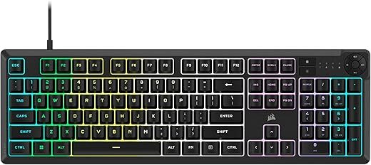 Corsair K55 RGB Wired Gaming Keyboard