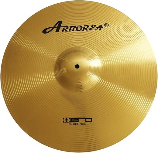 Arborea Crash Cymbal Hero Brilliant Finish 16