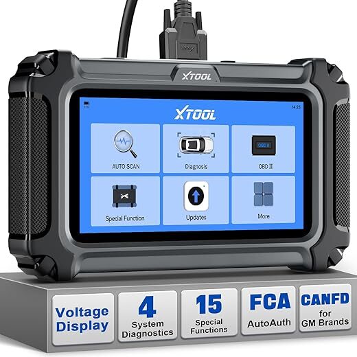 XTOOL D5S OBD2 Scanner – 2025 Code Reader