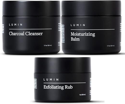 Lumin Deep Cleanse Trio Men’s Skincare Kit