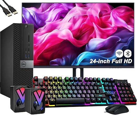 Intel Dell OptiPlex 5040 SFF Desktop Bundle