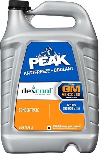 PEAK Dex-Cool® Premium Engine Antifreeze Coolant, 1 Gallon