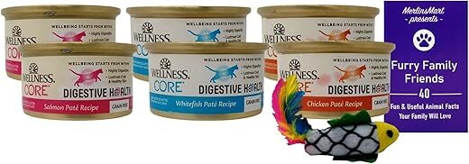 MerlinsMart Digestive Health Pate Cat Food Sampler
