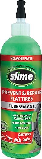 Slime Dirt Bike Tube Puncture Repair Sealant 10004