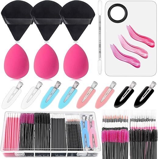 shynek Disposable Makeup Applicators Kit