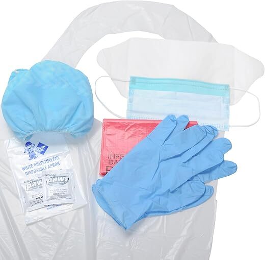 MFASCO Disposable PPE Kit With Apron & Visor