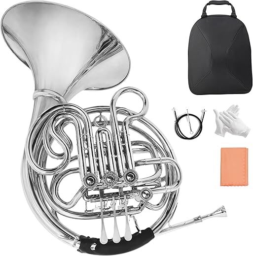 YueChun Double French Horn, Four Keys, Professional Grade