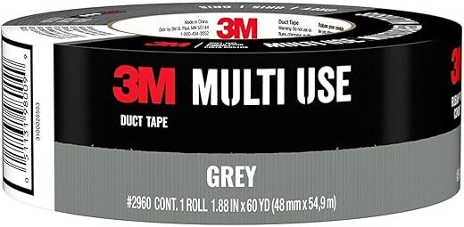 3M Duct Tape, 1.88 In x 60 Yd, Strong Adhesive