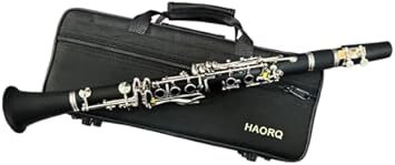HAORQ Eb Keys Bakelite Nickel Clarinet Instrument