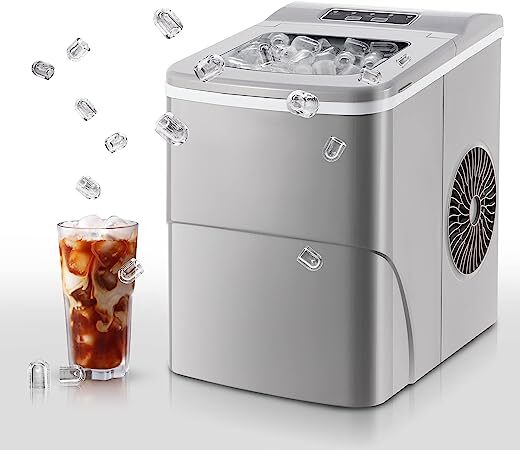 Electactic Ice Maker EF-ICEMKR-30lbs/5Mins/24Hrs