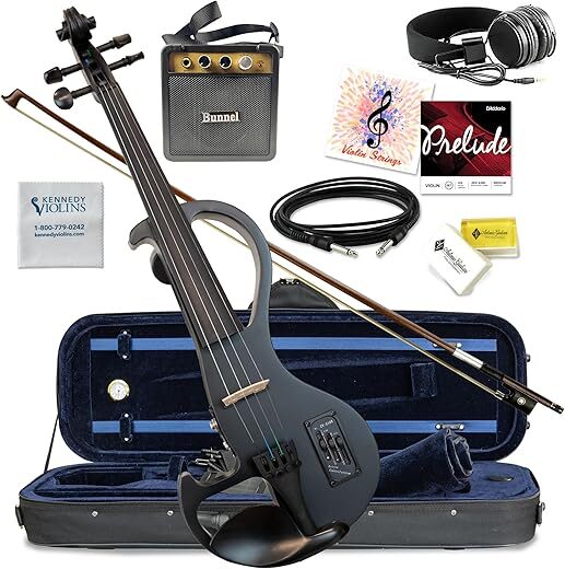 Kennedy Violins Electric Violin Bunnel Edge Outfit 4/4