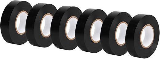 Amazon Basics Electrical Tape, 3/4-Inch By 60-Feet, Black