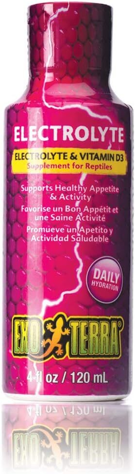 Exo Terra Electrolyte & Vitamin D3 Supplement, 120 ml