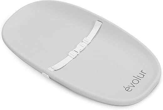 Evolur Eva Baby Changing Pad, Light Gray
