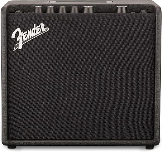 Fender Fender Mustang LT25 Guitar Amp, 25-Watt Combo Amp, with 2-Year Warranty, 30 Preset Effects with USB Audio Interface for Recording