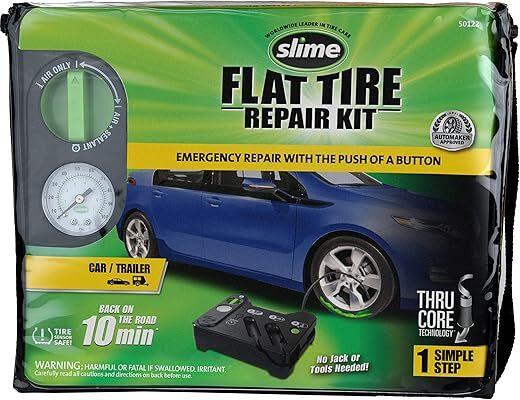 Slime Flat Tire Emergency Kit, Slime 50122