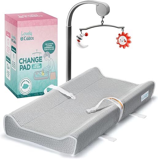 Lovely Kiddos Foam Contoured Baby Changing Pad