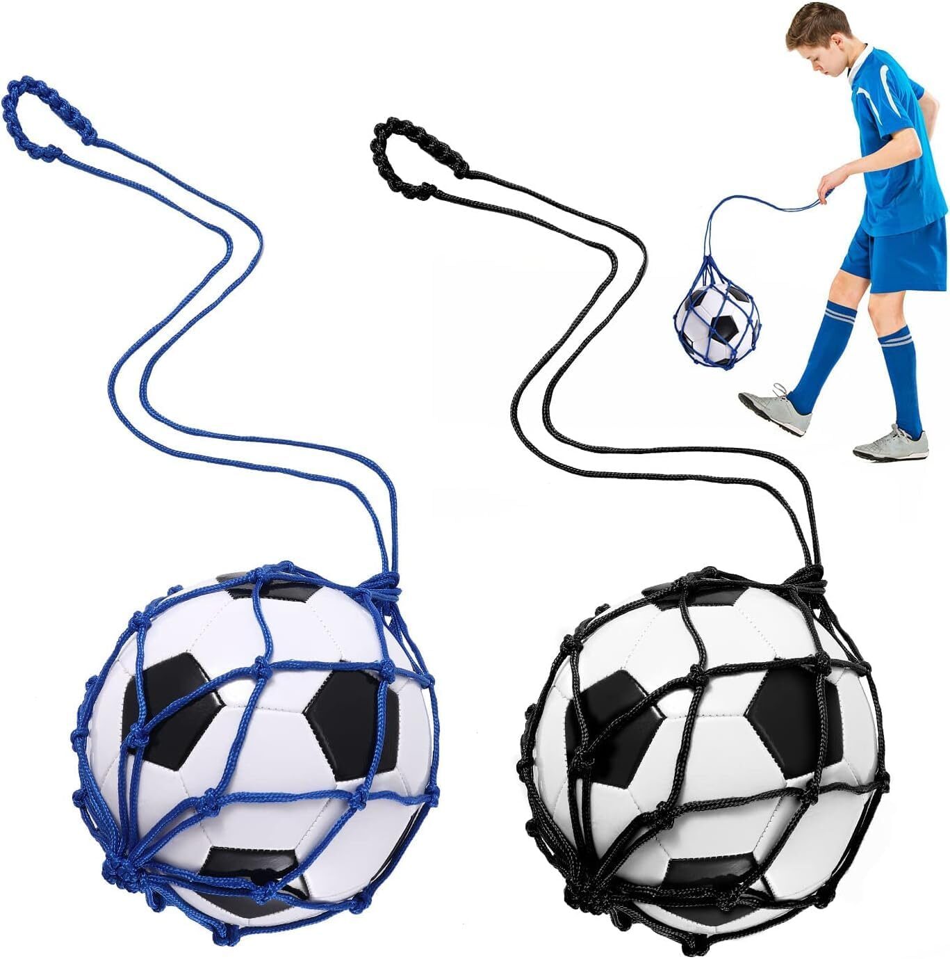 TOBWOLF Football Kick Trainer with Adjustable Belt