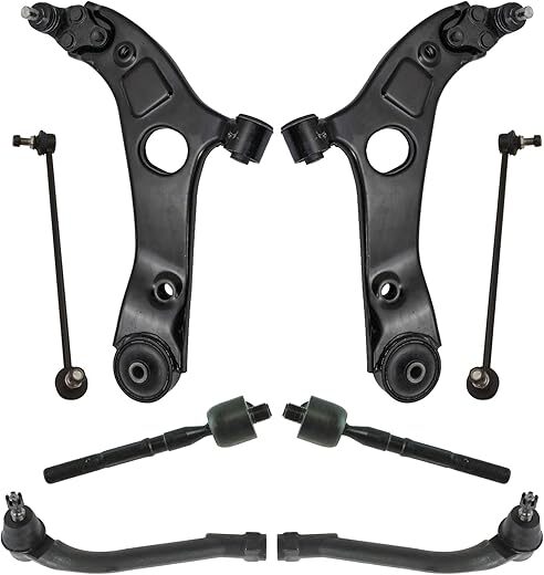 TRQ Front Steering & Suspension Kit Compatible With 2011-2012 Sonata/Optima