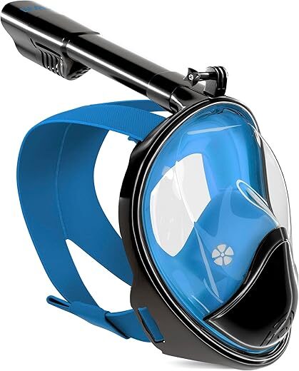 DIVELUX Full Face Snorkel Mask for Kids & Adults