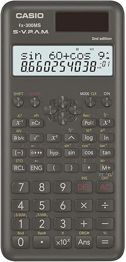 Casio Fx-300MSPLUS2 Standard Scientific Calculator
