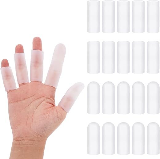 WY LIGHTING LEVEL Gel Finger Cots Silicone Protectors
