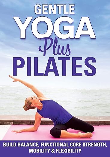 Gentle Yoga Plus Pilates DVD: Low Impact Workouts