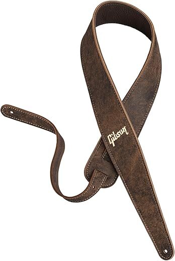 Gibson Gibson The Western Vintage Guitar Strap, Brown