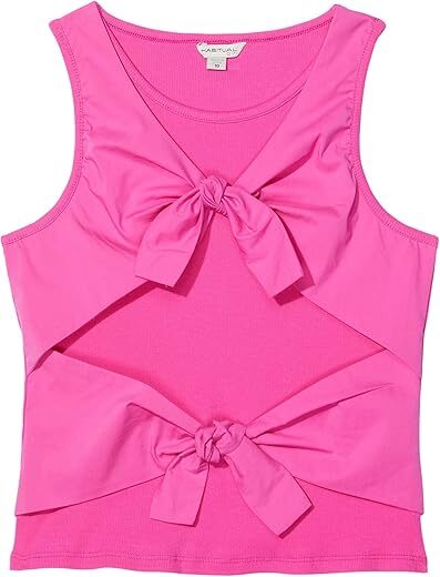 HABITUAL girl Double Tie Front Knit Top
