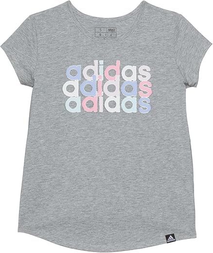 adidas Girls’ Short Sleeve Cotton T-Shirt