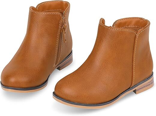 Fupoia Suede Low Heel Ankle Boots