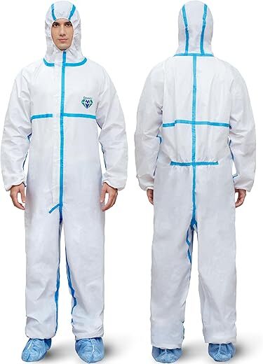 Medtecs Hazmat Suits – Disposable Medical PPE Coveralls