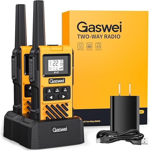 Gowei Heavy Duty Long Range Walkie Talkies